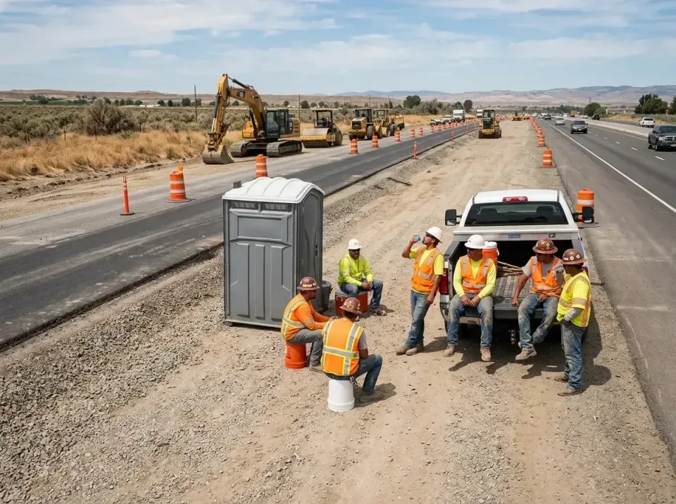 highway-road-construction-crew-007 — frequently asked questions, Porta Potty and Restroom Rentals in Lubbock, TX